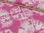 Preview: Deko Druck Batikmuster in Pink